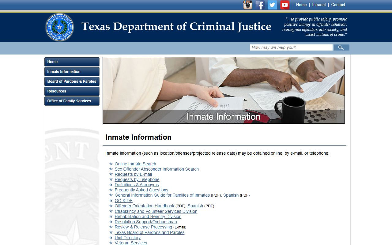 Texas Department of Criminal Justice offender search beyond McLennan County criminal records